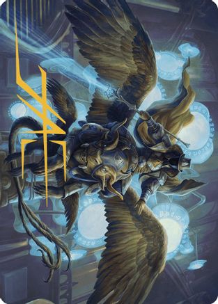 Ezrim, Agency Chief Art Card (Gold-Stamped Signature) (ASMKM-020) - Art Series: Murders at Karlov Manor