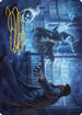 Intrude on the Mind Art Card (Gold-Stamped Signature) (ASMKM-006) - Art Series: Murders at Karlov Manor