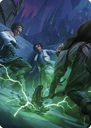 Fanatical Strength Art Card (ASMKM-032) - Art Series: Murders at Karlov Manor