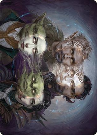 Illicit Masquerade Art Card (ASMKM-008) - Art Series: Murders at Karlov Manor