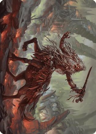 Yarus, Roar of the Old Gods Art Card (24/49) (ASMKM-024) - Art Series: Murders at Karlov Manor