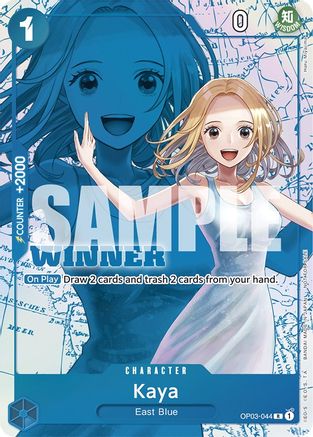 Kaya (Winner Pack Vol. 6) (OP03-044) - One Piece Promotion Cards Foil