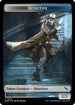 Detective // Ooze Double-Sided Token (MKM-10 // 8) - Murders at Karlov Manor Foil