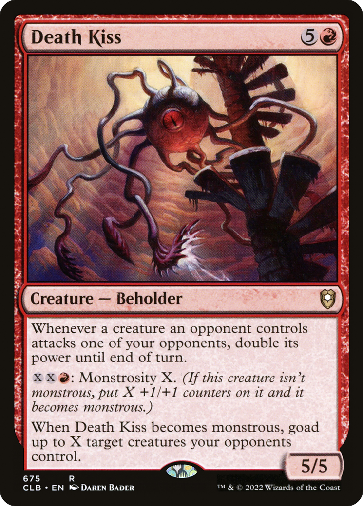 Death Kiss (CLB-675) - Commander Legends: Battle for Baldur's Gate