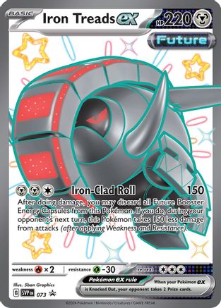 Iron Treads ex (073) Holofoil [SV Scarlet & Violet Promo Cards] - Promo