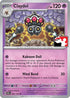Claydol  Prize Pack Series Cards - Rare