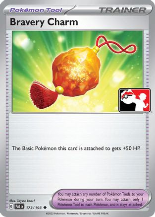 Bravery Charm (173) Holofoil [Prize Pack Series Cards] - Uncommon