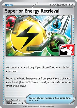 Superior Energy Retrieval (189) Holofoil [Prize Pack Series Cards] - Uncommon