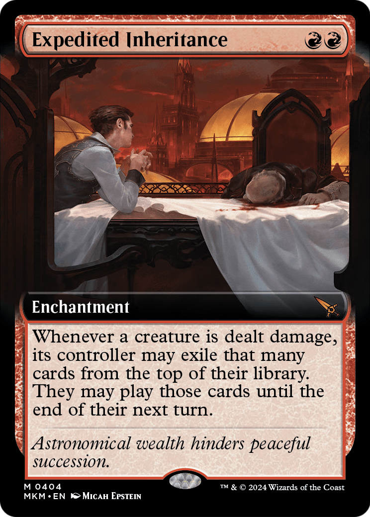 Expedited Inheritance (Extended Art) (MKM-404) - Murders at Karlov Manor: (Extended Art)