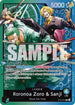 Roronoa Zoro & Sanji (ST12-001) - Starter Deck 12: Zoro and Sanji Foil