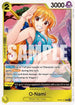 O-Nami (OP06-101) - Wings of the Captain Foil