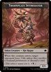 Thornplate Intimidator Token (BLB-016) - Bloomburrow Tokens
