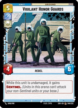 Vigilant Honor Guards (048/252) - Spark of Rebellion