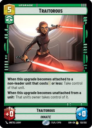 Traitorous (122/252) - Spark of Rebellion