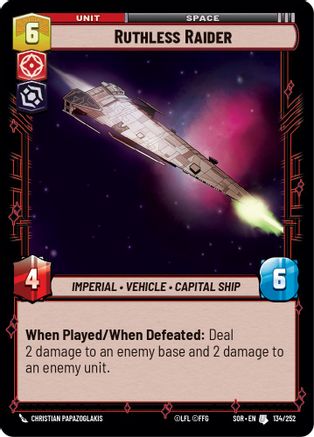 Ruthless Raider (134/252) - Spark of Rebellion