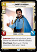 Lando Calrissian - Responsible Businessman (197/252) - Spark of Rebellion Foil