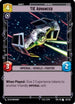 TIE Advanced (231/252) - Spark of Rebellion Foil
