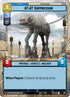 AT-AT Suppressor (Hyperspace) (305) - Spark of Rebellion Foil
