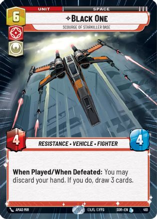 Black One - Scourge of Starkiller Base (Hyperspace) (410) - Spark of Rebellion