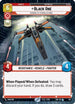 Black One - Scourge of Starkiller Base (Hyperspace) (410) - Spark of Rebellion Foil