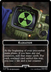 Radiation // Treasure (0018) Double-Sided Token (PIP-22 // 18) - Universes Beyond: Fallout
