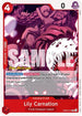 Lily Carnation (OP06-015) - Wings of the Captain Pre-Release Cards