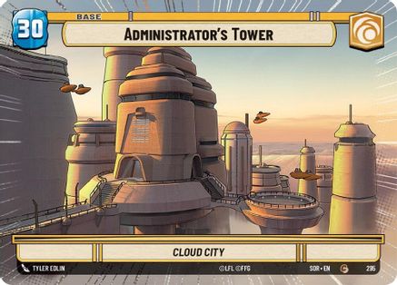 Administrator's Tower // Shield (Hyperspace) (295 // T04) - Spark of Rebellion