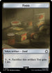 Food (0012) // Clue Double-Sided Token (PIP-12 // 11) - Universes Beyond: Fallout Foil