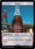 Food (0013) // Soldier (0004) Double-Sided Token (PIP-13 // 4) - Universes Beyond: Fallout Foil