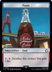 Food (0013) // Soldier (0004) Double-Sided Token (PIP-13 // 4) - Universes Beyond: Fallout Foil