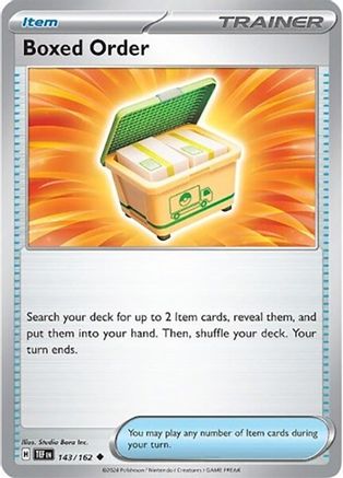 Boxed Order (143) Reverse Holofoil [Temporal Forces] - Uncommon
