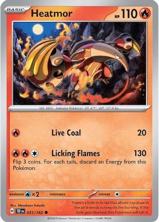 Heatmor (031) Reverse Holofoil [Temporal Forces] - Common