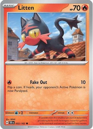Litten (032/162) [Temporal Forces] - Common
