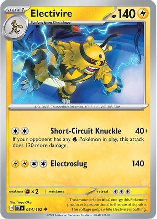 Electivire (054) [Temporal Forces] - Uncommon