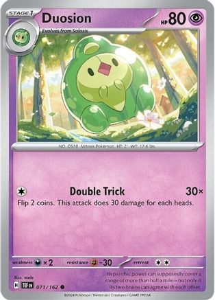 Duosion (071) [Temporal Forces] - Common