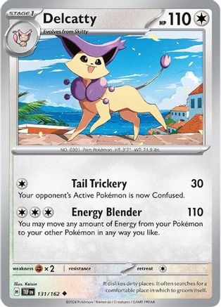 Delcatty (131) Reverse Holofoil [Temporal Forces] - Uncommon