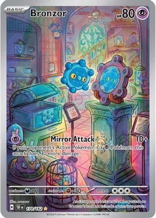 Bronzor (170/162) Holofoil [Temporal Forces] - Illustration Rare