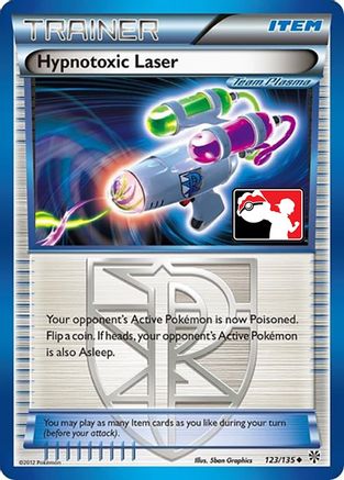 Hypnotoxic Laser (Team Plasma) (123) Holofoil [League & Championship Cards] - Uncommon