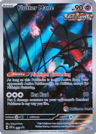 Flutter Mane (Pokemon Center) (097) Holofoil [SV Scarlet & Violet Promo Cards] - Promo