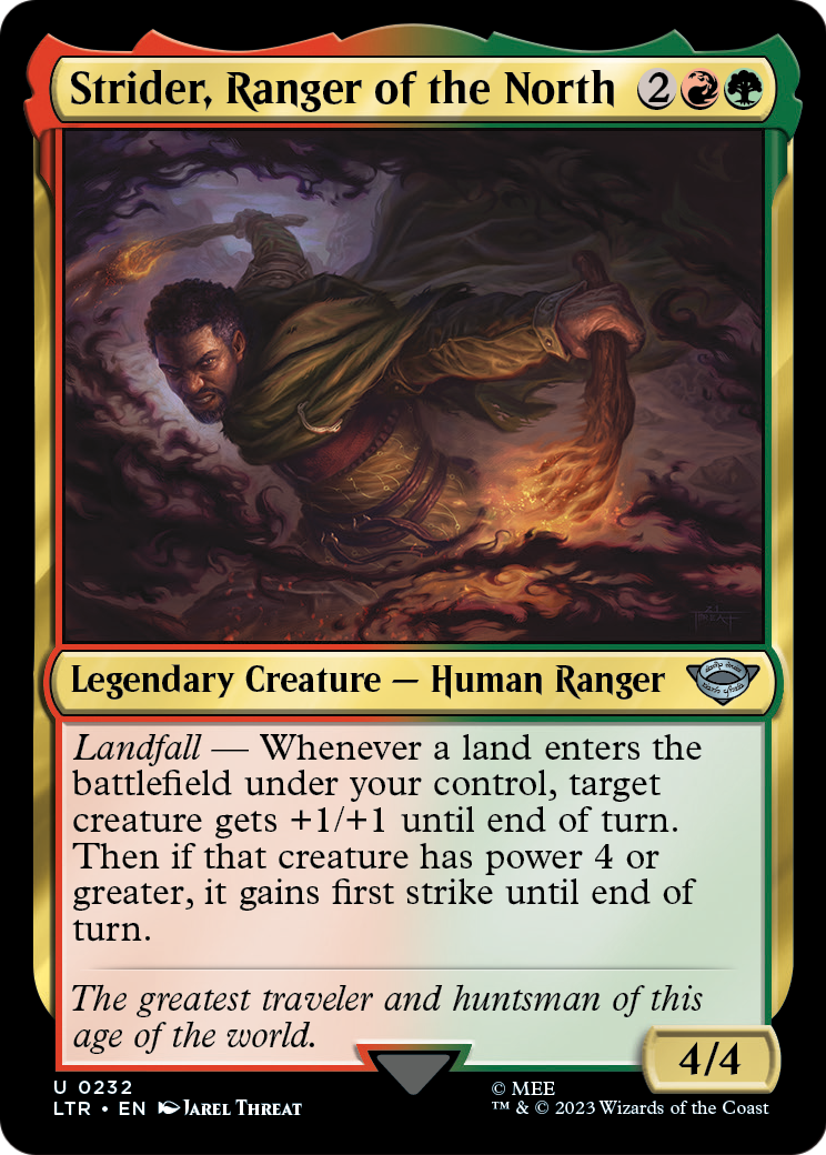 Strider, Ranger of the North (LTR-232) - The Lord of the Rings: Tales of Middle-earth