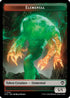 Elemental (0021) // Angel Double-Sided Token (OTC-21 // 3) - Commander: Outlaws of Thunder Junction
