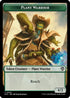 Plant Warrior // Plant Double-Sided Token (OTC-20 // 19) - Commander: Outlaws of Thunder Junction
