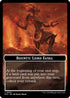 Bounty: Lord Fajjal // Bounty Rules Double-Sided Token (OTC-033) - Commander: Outlaws of Thunder Junction