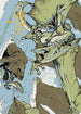 Decisive Denial Art Card (Gold-Stamped Signature) (ASOTJ-045) - Art Series: Outlaws of Thunder Junction