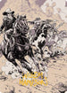 Overwhelming Forces Art Card (Gold-Stamped Signature) (ASOTJ-040) - Art Series: Outlaws of Thunder Junction