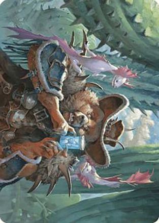 Doc Aurlock, Grizzled Genius Art Card (ASOTJ-021) - Art Series: Outlaws of Thunder Junction