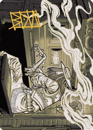 Vanishing Verse Art Card (Gold-Stamped Signature) (ASOTJ-048) - Art Series: Outlaws of Thunder Junction