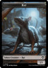 Rat // Blood Double-Sided Token (OTC-8 // 24) - Commander: Outlaws of Thunder Junction