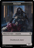 Assassin // Food Double-Sided Token (OTC-7 // 25) - Commander: Outlaws of Thunder Junction