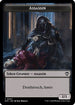 Assassin // Food Double-Sided Token (OTC-7 // 25) - Commander: Outlaws of Thunder Junction